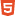 W3C HTML5 Logo Badge